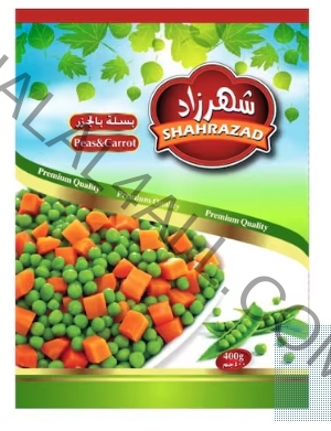 SHAHRAZAD Peas & Carrot 400 gm